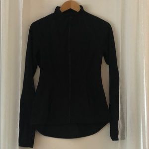 Women’s Yogalicious Zip-Up Black Jacket (small)